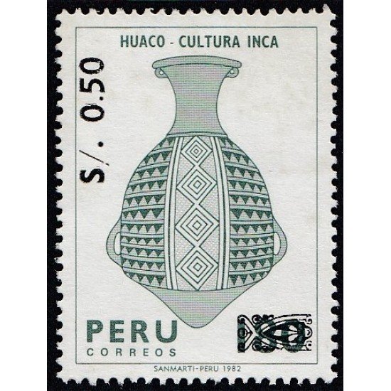 Perú 974 1992 Huaco Cultura Inca MNH Perú 974 1992 Huaco Cultura Inca MNH