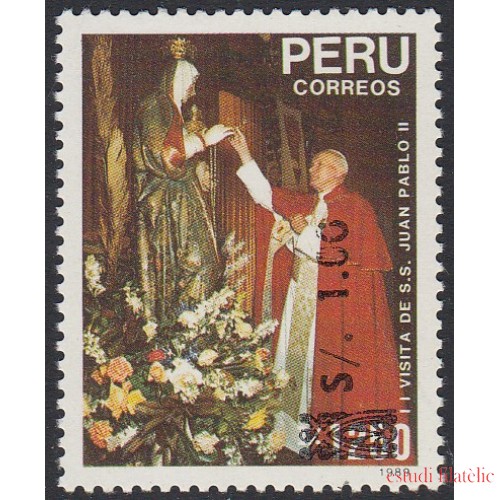 Perú 981 1992 II Visita de Juan Pablo II MNH