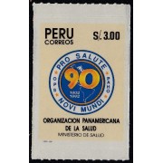 Perú 983 1992 XL Aniversario asociación filatélica peruana MNH