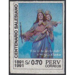 Perú 990 1993 Centenario Salesiano MNH Perú 990 1993 Centenario Salesiano MNH