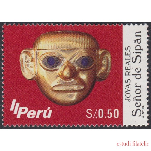 Perú 993 1993 Joyas reales Señor de Sipan MNH