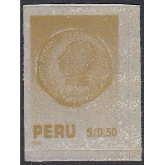 Perú 999 1993 Centenario del nacimiento del Doctor Honorio Delgado MNH Perú 999 1993 Centenario del nacimiento del Doctor Honorio Delgado MNH