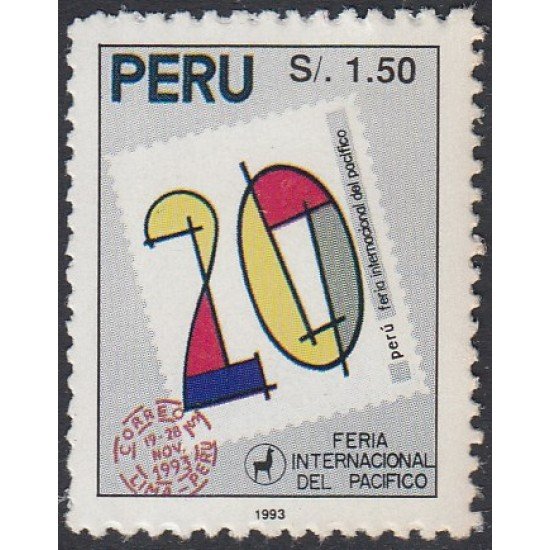 Perú 1003 1993 Feria Internacional del Pacífico MNH Perú 1003 1993 Feria Internacional del Pacífico MNH