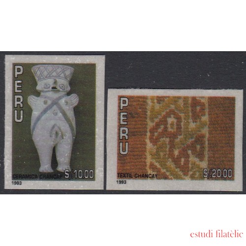 Perú 1005/06 1993 Cultura Chancay MNH