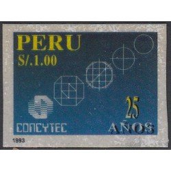 Perú 1010 1994 25 Aniversario de CONCYTEC MNH Perú 1010 1994 25 Aniversario de CONCYTEC MNH