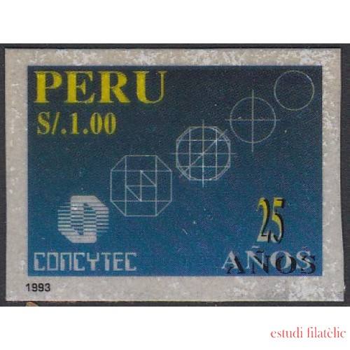Perú 1010 1994 25 Aniversario de CONCYTEC MNH