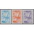 Perú 1011/13 1994 El Puente de Huamán Poma MNH