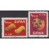 Perú 1021/22 1994 Joyas reales del señor de Sipan MNH