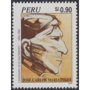 Perú 1028 1995 José Carlos María Tegui MNH