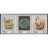 Perú 1032/34 1995 25 Museo Arqueológico Rafael Larco Herrera MNH