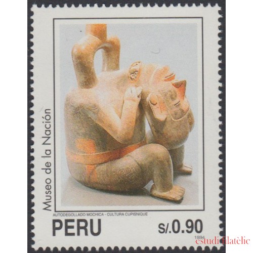 Perú 1034 1995 25 Museo de la Nación Autodegollado Mochica MNH