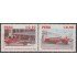 Perú 1037/38A 1995 Cuerpo general de bomberos voluntariados del Perú Maquina Snorkel MNH