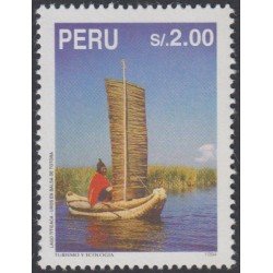 Perú 1046 1995 Turismo Ecológico ship barco Titicaca MNH Perú 1046 1995 Turismo Ecológico ship barco Titicaca MNH