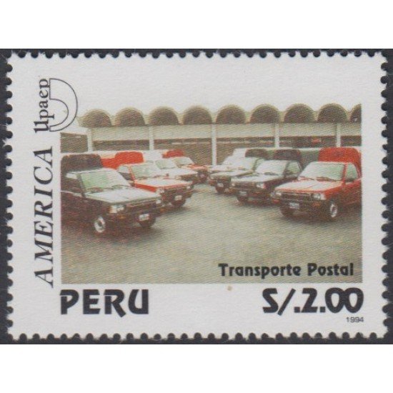 Perú 1055 1995 Transporte Postal MNH