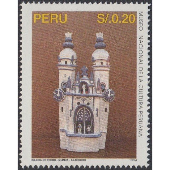 Perú 1060 1995 Museo Nacional de la Cultura Peruana MNH Perú 1060 1995 Museo Nacional de la Cultura Peruana MNH