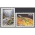 Perú 1067/68 1995 Parque Nacional de Manu fauna Anolis Punctatus MNH