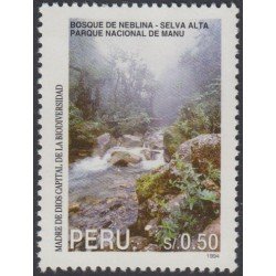 Perú 1067a 1995 Parque Nacional de Manu Selva Alta MNH Perú 1067a 1995 Parque Nacional de Manu Selva Alta MNH