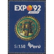 Perú 1083 1996 Exposición Universal en Sevilla Expo 92 MNH