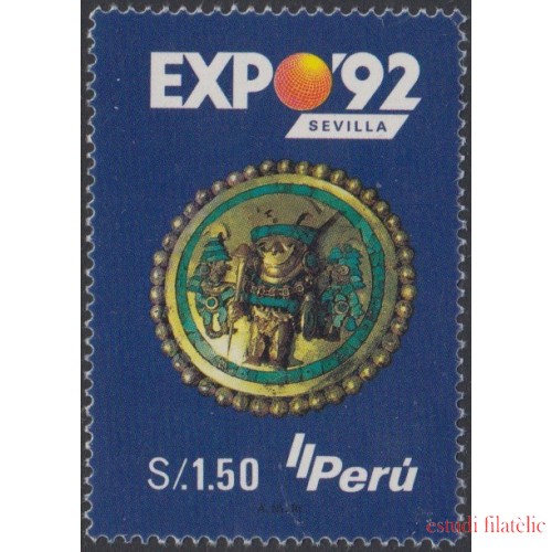 Perú 1083 1996 Exposición Universal en Sevilla Expo 92 MNH