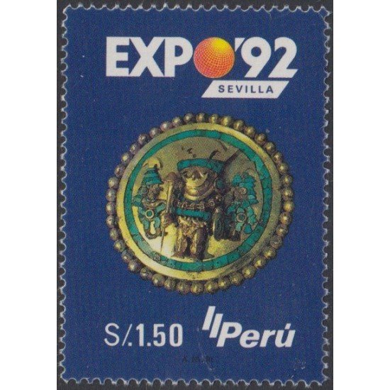 Perú 1083 1996 Exposición Universal en Sevilla Expo 92 MNH Perú 1083 1996 Exposición Universal en Sevilla Expo 92 MNH