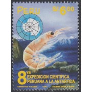 Perú 1121 1997 8ª Expedición científica peruana a la Antártida fauna  MNH