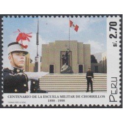 Perú 1125 1998 Centenario de la escuela militar de Chorrillos MNH Perú 1125 1998 Centenario de la escuela militar de Chorrillos MNH