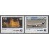 Perú 1127/28 1998 25 Aniversario Fundación de la Compañía aérea Aeroperu avión  MNH