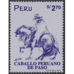 Perú 1130 1998 Caballo peruano de paso horse MNH Perú 1130 1998 Caballo peruano de paso horse MNH