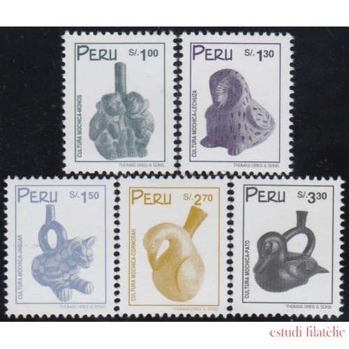 Perú 1134/38 1998 Seri corriente Cultura Mochica MNH