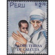Perú 1144 1998 Madre Teresa de Calcuta MNH