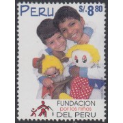 Perú 1146 1998 Fundación por los niños del Perú MNH