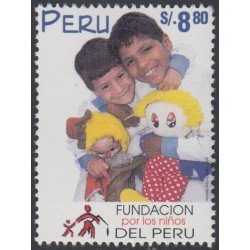 Perú 1146 1998 Fundación por los niños del Perú MNH Perú 1146 1998 Fundación por los niños del Perú MNH