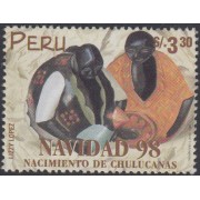 Perú 1155 1998 Navidad cristhmas  Nacimiento de chulucanas MNH