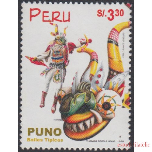 Perú 1167 1999 Bailes típicos Diablada MNH