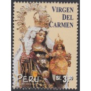 Perú 1195 1999 La Virgen del Carmen MNH