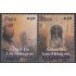 Perú 1209/10 1999 Señor de los milagros sanadora procesión  MNH