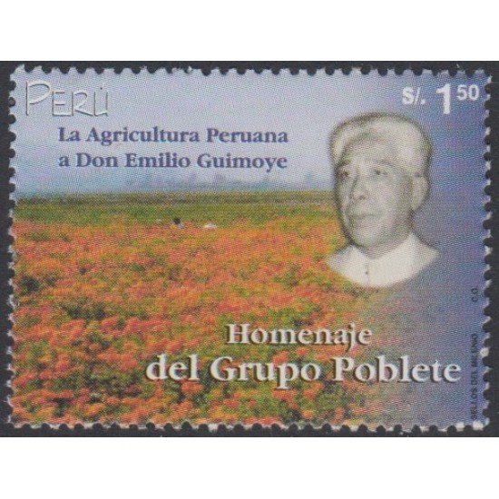 Perú 1228 2000 Don Emilio Guimoye MNH Perú 1228 2000 Don Emilio Guimoye MNH