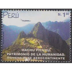 Perú 1230 2000 Machu Picchu Patrimonio de la Humanidad MNH Perú 1230 2000 Machu Picchu Patrimonio de la Humanidad MNH