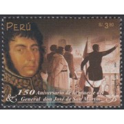 Perú 1237 2000 150 aniversario de la muerte de Don José de San Martín MNH