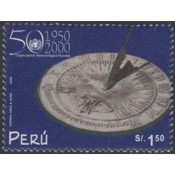 Perú 1241 2000 Organización meteorológica mundial MNH Perú 1241 2000 Organización meteorológica mundial MNH