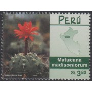 Perú 1248 2000 Flores Flowers Cactus MNH