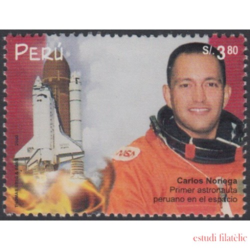Perú 1249 2000 Carlos Noriega 1er astronauta peruano en el espacio MNH