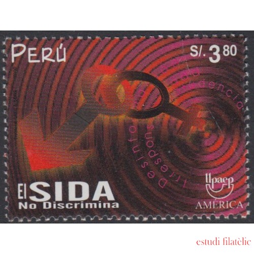 Perú 1256 2000 Lucha contra el SIDA MNH
