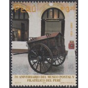 Perú 1282 2001 70 Aniversario del Museo postal y filatélico del Perú MNH