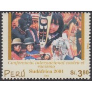 Perú 1287 2002 Conferencia Internacional contra el Racismo MNH