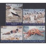 Perú 1305/08 2002 Reserva Nacional Paracas fauna  bird  MNH