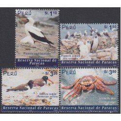 Perú 1305/08 2002 Reserva Nacional Paracas fauna bird MNH Perú 1305/08 2002 Reserva Nacional Paracas fauna bird MNH