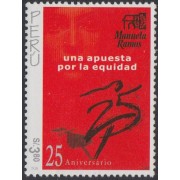 Perú 1337 2003 25 Aniversario de la organización Manuela Ramos MNH