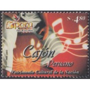 Perú 1351 2003 Cajón Peruano Patrimonio Nacional de la Nación MNH
