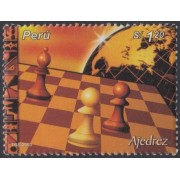 Perú 1352 2004 Ajedrez Chess   MNH